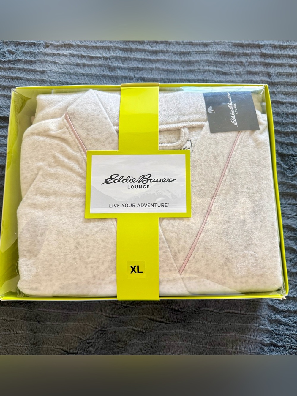 Eddie Bauer 3 piece Lounge Boxed Set - Pink and Gray